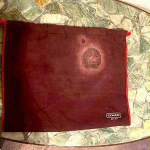 🔥VINTAGE COACH DUST BAG MUST SEE
